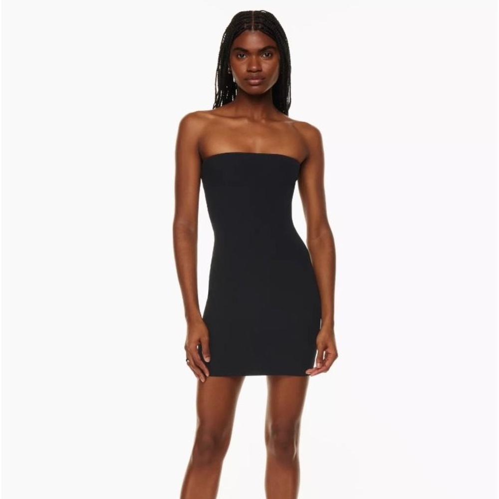 Aritzia Babaton Sculpt Knit Tube Dress in Black, Size XS